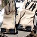 Kate Spade Accessories | Euc Kate Spade Leather Gloves | Color: Black/Tan | Size: Small