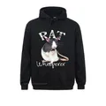 Sweats à capuche drôles d'amant de rat pour animaux de compagnie sweats à capuche de rat mignon