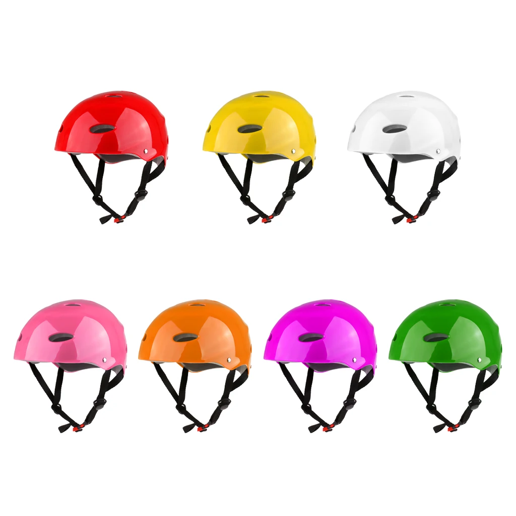Casque de sécurité ultraléger pour sports nautiques, aérateurs pour wakeboard, kayak, canoë, bateau, dérive, surf, planche à pagaie à voile, S, M, L, ABS