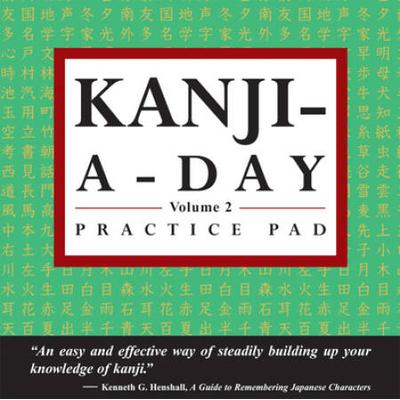 Kanji a Day Practice Pad Volume JLPT Level N