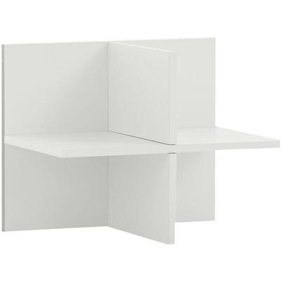 Möbelpartner Regalkreuz »Serie 400« weiß, 47.5x38.5x32.8 cm
