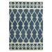 Amer Rugs Vista Raton Navy Hand-Hooked Wool 2 x3 Area Rug VIS60203