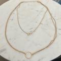 Madewell Jewelry | Gold Madewell Circle Necklace | Color: Gold | Size: Os