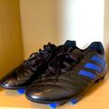 Adidas Shoes | Adidas Mens Goletto Vii Fg Fv2886 Black Soccer Cleats Shoes Sneakers Size 8 | Color: Black/Blue | Size: 8