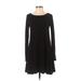 Old Navy Casual Dress - A-Line: Black Print Dresses - Women's Size X-Small