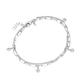Smart Jewel - Armband zweireihig, Zirkonia Steine, Silber 925 Armbänder & Armreife Silber Damen