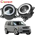 Cawanerl-Phare antibrouillard LED pour voiture feu de jour DRL Angel Eye Land Rover Discovery 4