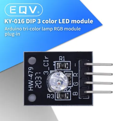 Smart Electronics 4pin RGB Tech KY-016 Trois Couleurs 3 documents RGB LED Capteur Tech pour