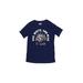 OshKosh B'gosh Short Sleeve T-Shirt: Blue Tops - Kids Girl's Size 7