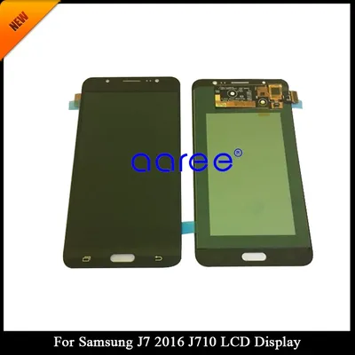 Ensemble écran tactile LCD Super AMOLED 100% testé pour Samsung J7 2016 J710 J710F J710