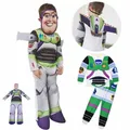 Costume Buzz Lightyear pour garçons jouet d'halloween robe de paupières cosplay vêtements de fête