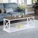 Convenience Concepts Coventry Coffee Table with Shelf