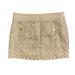 Lilly Pulitzer Skirts | Lilly Pulitzer Tate Gold Jacquard Check Mini Skirt | Color: Gold/White | Size: 4