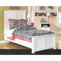 Signature Design by Ashley Petrin Standard Bed Wood in White | 53.39 H x 65 W x 86 D in | Wayfair