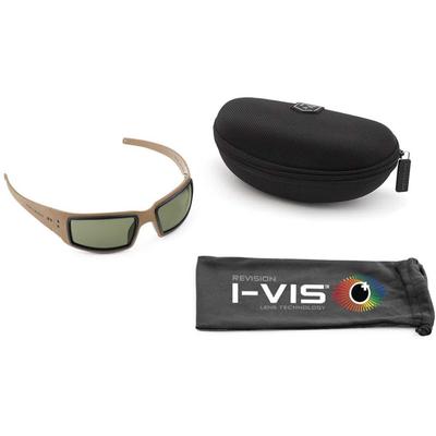 Revision Speed Demon Sunglasses Basic Kits Cerakote Coyote Brown Frame Verso Lens 4-0756-0008
