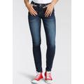 Low-rise-Jeans ALIFE & KICKIN "NolaAK" Gr. 28, Länge 30, blau (dark blue used) Damen Jeans