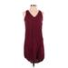 Old Navy Casual Dress - Shift: Burgundy Dresses - Women's Size X-Small