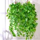 Plante suspendue artificielle de lierre feuilles de vigne 105cm/41 pouces plante de trèfle verte