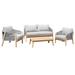 Lola 4 Piece Dining Set