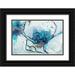 Fitzsimmons A. 14x11 Black Ornate Wood Framed with Double Matting Museum Art Print Titled - Flower Burst