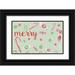 Medley Elizabeth 32x21 Black Ornate Wood Framed with Double Matting Museum Art Print Titled - Be Merry