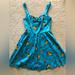 Disney Dresses | Disney Rockabilly | Belle Dress | Color: Blue | Size: S