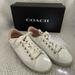 Coach Shoes | Coach Leather Sneakers | Color: White | Size: 8.5