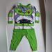 Disney Pajamas | Baby Buzz Lightyear From Toy Story 2 Piece Pjs Or Costume | Color: Green/White | Size: 18mb