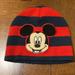 Disney Accessories | Disney Mickey Mouse Beanie Hat Kids 2t-5t | Color: Black/Red | Size: 2-5 T