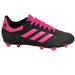 Adidas Shoes | Adidas Goletto Boys Size 4.5 Youth Soccer Cleats Turf Indoor | Color: Black/Pink | Size: 4.5