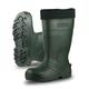 Men’s Wellington Boots, Mid-Calf Outdoor Boots for Men, Waterproof and Warm Wellies, Resistant Hunter Boots, EVA Foam, High Instep, Removable Inner Boots (12 UK, Green, numeric_12)