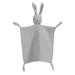 Kids Muslin Soothe Appease Newborn Sleep Toy Baby Towel Bibs Sleeping Dolls Comforter Blanket GREY