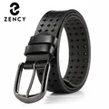 Zency-Ceinture Vintage en Cuir de Vache Souple pour Femme Design Classique à la Mode Assressentià