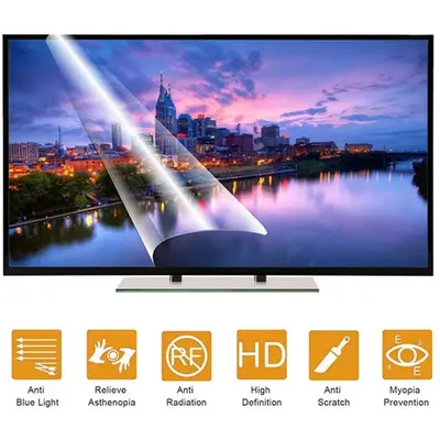 Film de protection d'écran anti-absorbe ouissement pour Smart TV Anti-lumière bleue Full HD LED