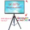 DLS-12MT nouveau universel 14 "-55" hauteur réglable 50kg inclinaison LCD tv pied trépied support