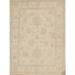 Canvello Sultanabad Hand-Knotted Lamb's Wool Area Rug- 8'8" X 11'9" - Ivory - 8' 8" X 11' 9"