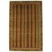 Canvello Hand Made Modern All Over Indo Gabbeh Rug - 6'6'' X 9'10'' - 6'6'' X 9'10''