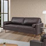 Turner Modern Leather Upholstered 81 Inch Wide Sofa