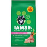 IAMS Proactive Health Small Breed Real Chicken Dry Adult dog Food- 7LB BAG (Pack of 12)