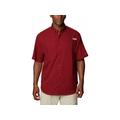 Columbia Men's PFG Tamiami II Short Sleeve Shirt, Beet SKU - 239977