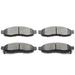 AUTOMUTO Ceramic Brake Pads Kits Front 4pcs Brakes Pads Set fit for 2004-2006 for Infiniti QX56 2005-2006 for Nissan Armada 2004 for Nissan Pathfinder Armada 2004-2007 for Nissan Titan