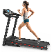 Elitezip Home Foldable Treadmill with Incline Folding Treadmill for Home Workout Electric Walking Treadmill Machine 5 Lcd Screen 250 Lbs Capacity Bluetooth Music Running Machine with App Control