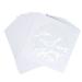 CD DVD Sleeves DVD CD Media Paper Envelop Sleeves Holder with Clear Window Flap White Pack of 100