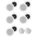 (10) HC55 5.25 300 Watt White In-Ceiling Home Theater Speakers+JBL Subwoofers