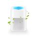 Air Purifiers for Allergies and Asthma Air Purifier for Bedroom Mini Air Purifier for Home Dust Pets Indoor Office Small Room Portable Desktop Air Purifier for Smoke Odor White