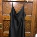 Urban Outfitters Dresses | Little Black Satin Dress | Color: Black | Size: L