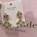 Kate Spade Jewelry | Kate Spade Earrings | Color: Gold/White | Size: Os