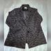 Nine West Jackets & Coats | Black Brindle Blazer | Color: Black/Gray | Size: 1x