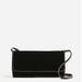 J. Crew Bags | J. Crew Nwt Florence Convertible Clutch In Velvet - Dark Spruce | Color: Black | Size: Os