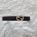 Gucci Accessories | Gucci Gg Women's Brown Belt M | Color: Brown | Size: 38" Long, 40 With Buckle, Width: 1 1/2"